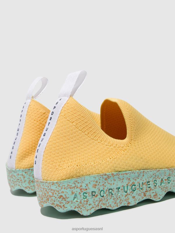 sneakers R. geel vrouwen Asportuguesas zorg voor instappers 6JPTP14 - Afbeelding 5