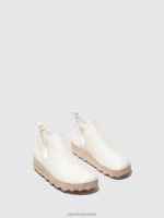sneakers wit vrouwen Asportuguesas instappers city 6JPTP66 - Afbeelding 2