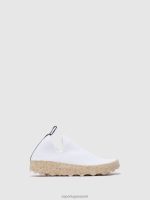 sneakers witte s.cafe stretch Heren Asportuguesas elastische trainers zorg 6JPTP191