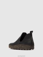 sneakers zwart Heren Asportuguesas instappers city 6JPTP205 - Afbeelding 3