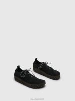 sneakers zwart Heren Asportuguesas veterschoenen code 6JPTP188 - Afbeelding 2