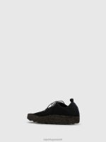 sneakers zwart Heren Asportuguesas veterschoenen code 6JPTP188 - Afbeelding 3