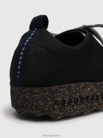 sneakers zwart Heren Asportuguesas veterschoenen code 6JPTP188 - Afbeelding 5