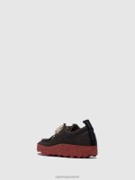 sneakers zwart vrouwen Asportuguesas veterschoenen chatten 6JPTP59 - Afbeelding 3
