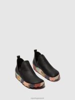 sneakers zwarte en veelkleurige zool vrouwen Asportuguesas instappers city 6JPTP64 - Afbeelding 2