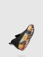 sneakers zwarte en veelkleurige zool vrouwen Asportuguesas instappers city 6JPTP64 - Afbeelding 4