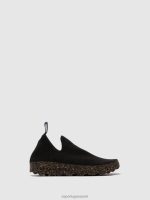 sneakers zwarte s.cafe stretch Heren Asportuguesas elastische trainers zorg 6JPTP190